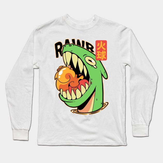 RAWR Long Sleeve T-Shirt by Kabuto_Store